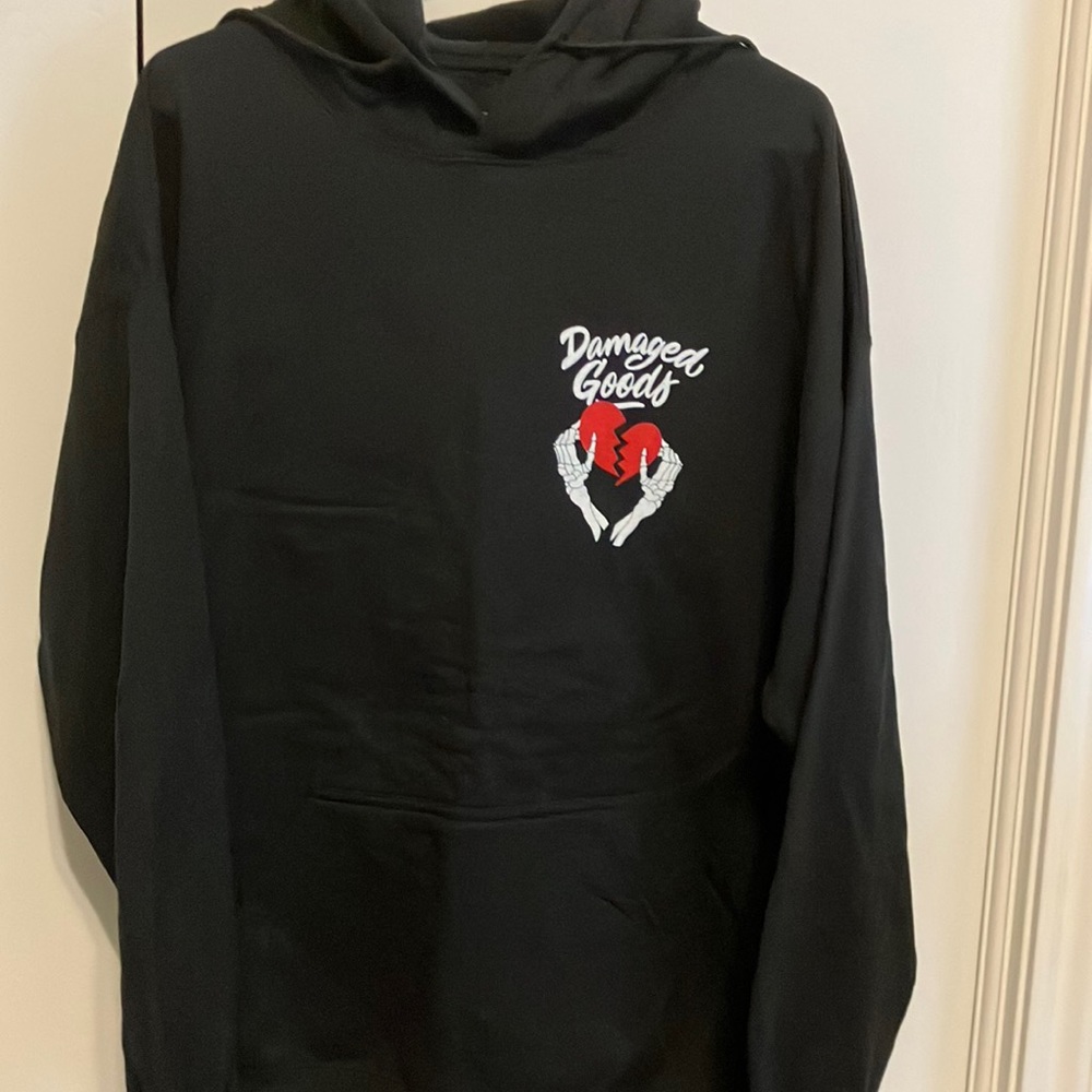 Damaged Goods Brand New Hoodie. Sz L